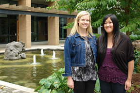 Amy Perreault and Sarah Ling