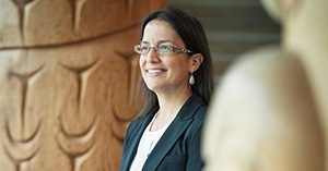 Dr. Nadine Caron, co-director of UBC's Centre for Excellence in Indigenous Health.